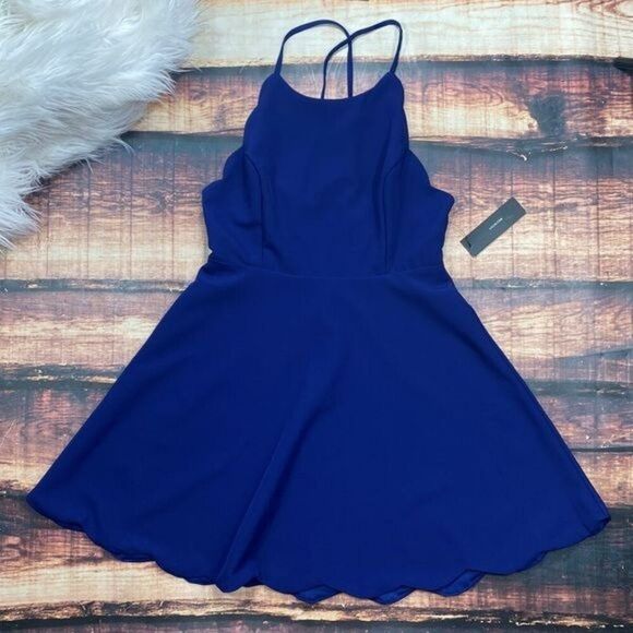 Lulus Play on Curves Royal Blue Backless Dress - Picture 6 of 11